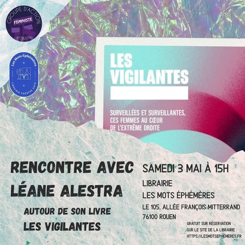 Rencontre avec Léane Alestra - livre « Les vigilantes »