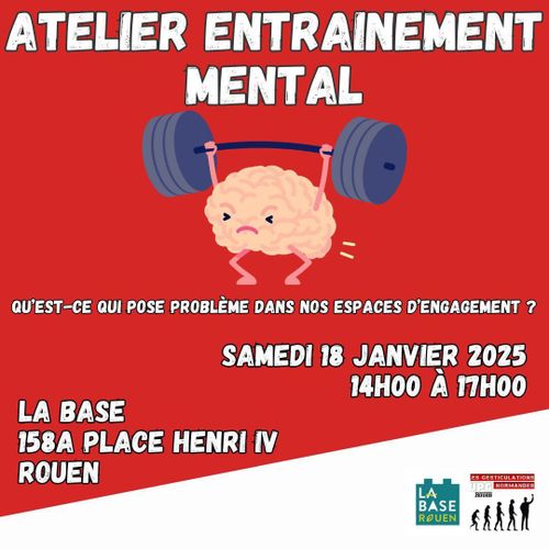 Atelier entraînement mental : Qu’est-ce qui pose problème dans nos espaces d’engagement ?