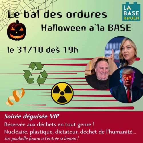 Soirée Halloween à la BASE