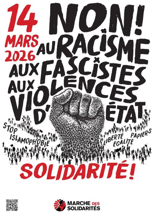 Manifestation contre le racisme et le fascisme