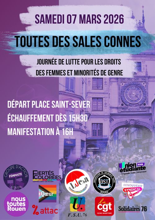 SAMEDI 07 MARS 2026 - TOUTES DES SALES CONNES 