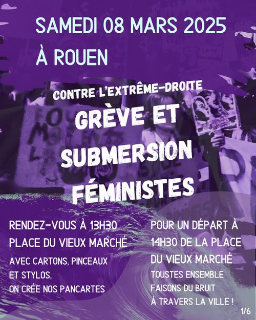 Contre l'extrême-droite : grève et submersion féministes