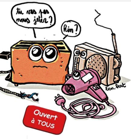 repair cafe, Atelier Maison Citoyenne Henri Gadeau de Kerville – Sotteville-lès-Rouen