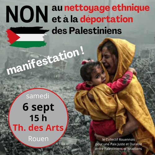 MANIFESTATION de soutien au peuple palestinien